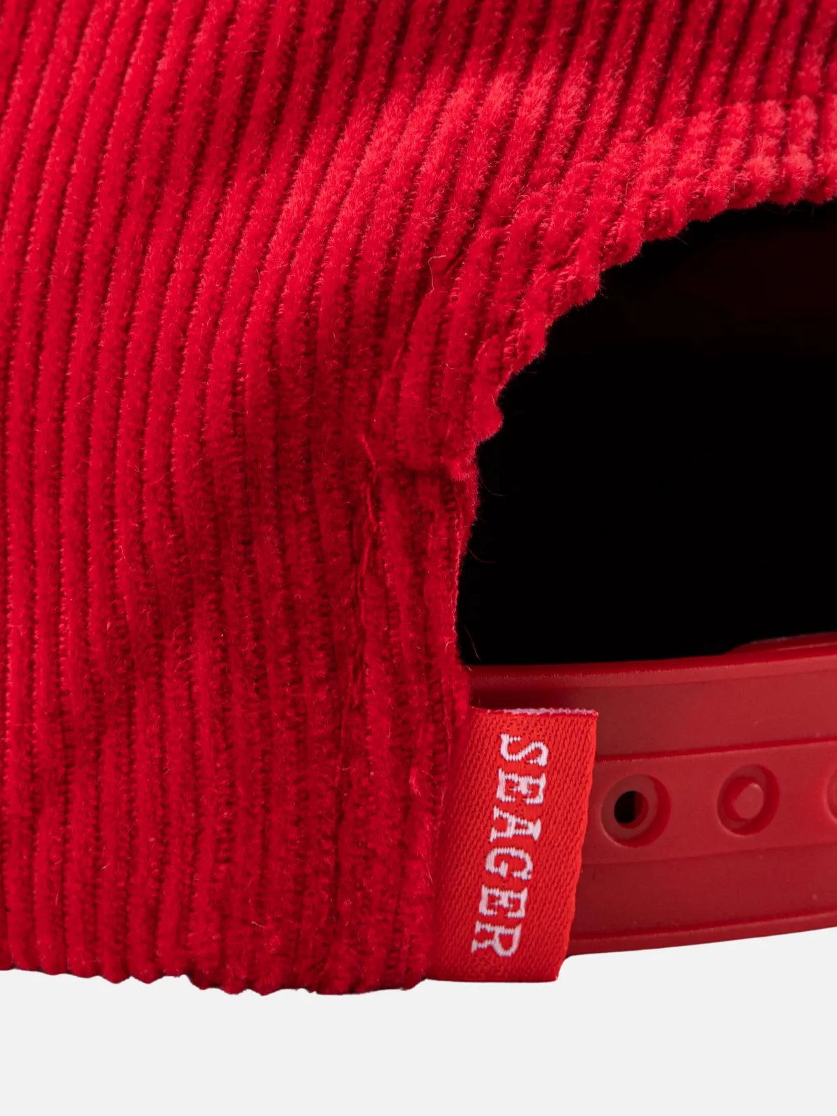 Seager Big Red Cord Snapback