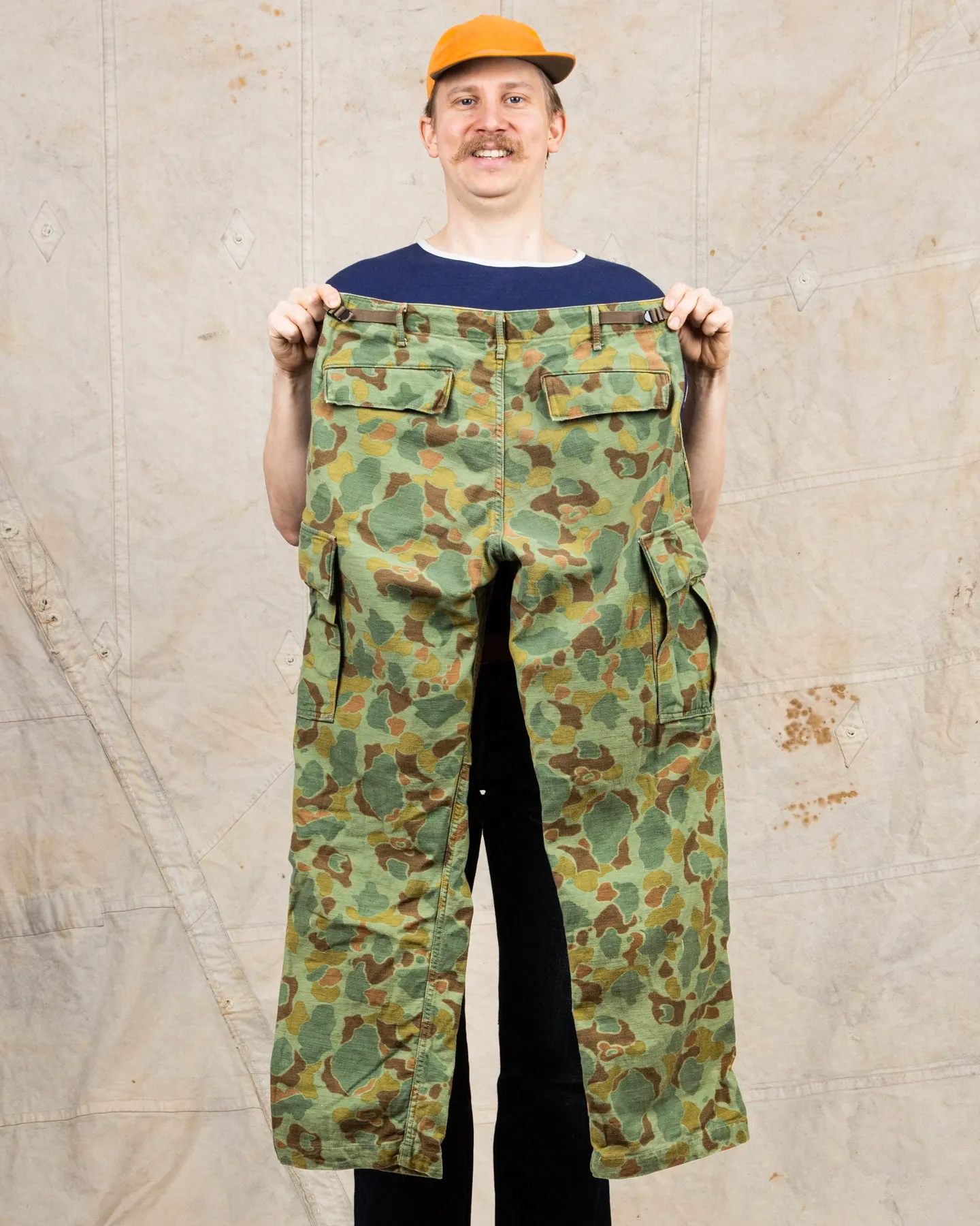 Second Hand OrSlow Fatigue Frogskin Camo Pants Size S/2
