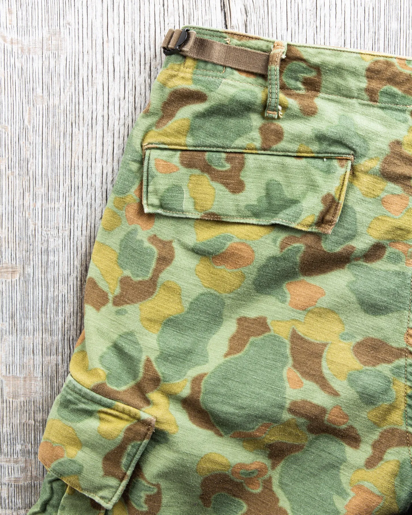 Second Hand OrSlow Fatigue Frogskin Camo Pants Size S/2