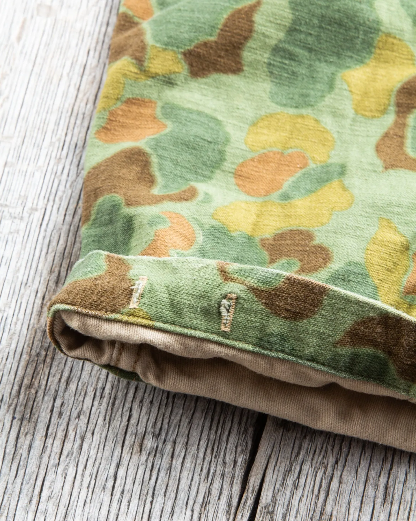 Second Hand OrSlow Fatigue Frogskin Camo Pants Size S/2