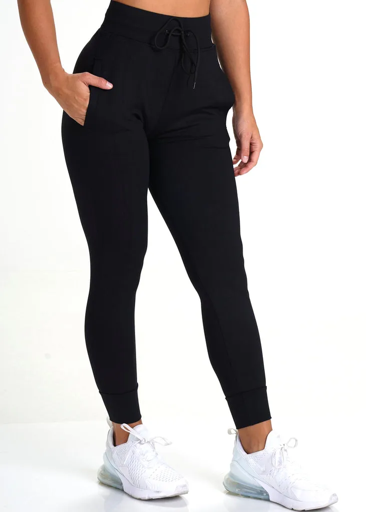 Shapewear Form fit Joggers - Black