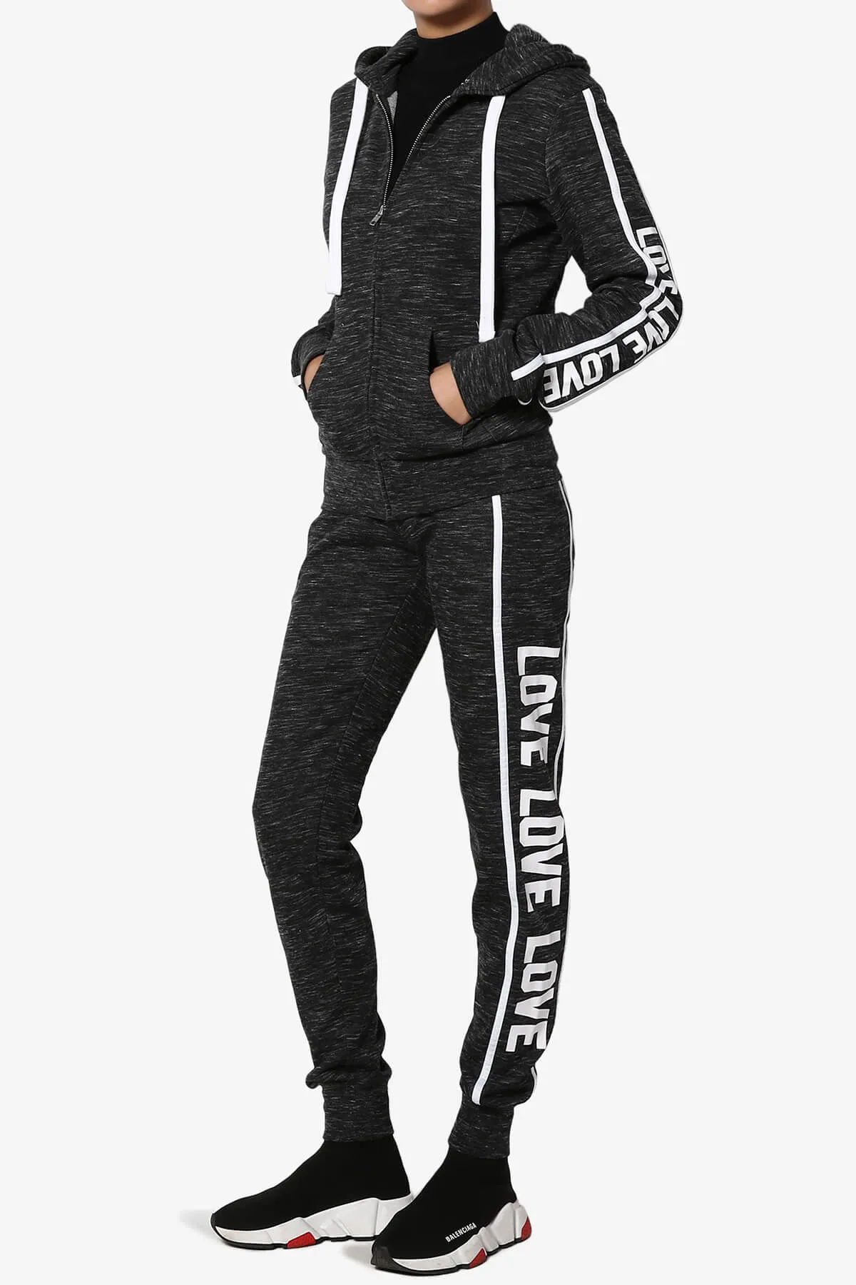 Shawnee Love Zip-Up Hoodie Jacket