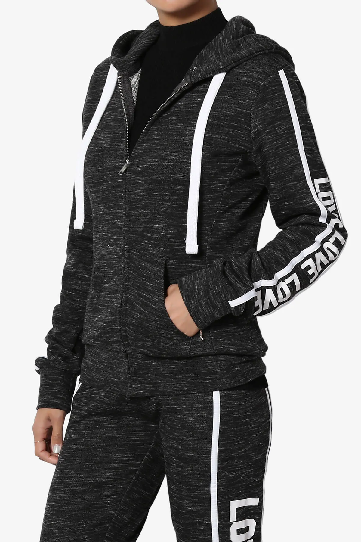 Shawnee Love Zip-Up Hoodie Jacket