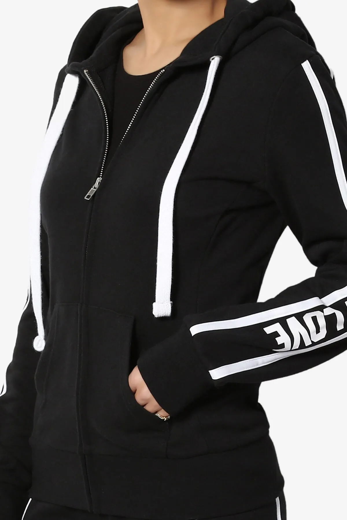 Shawnee Love Zip-Up Hoodie Jacket