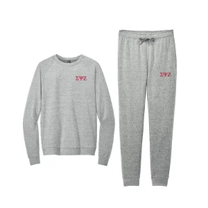 Sigma Psi Zeta Fleece Jogger Set