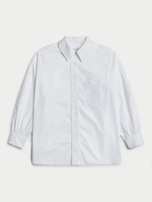 The Kappa Button-Up Shirt in Cotton Poplin
