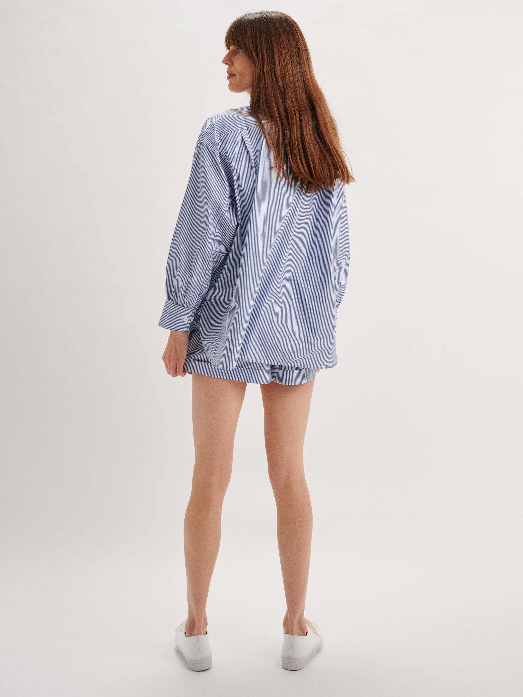 The Kappa Button-Up Shirt in Cotton Poplin