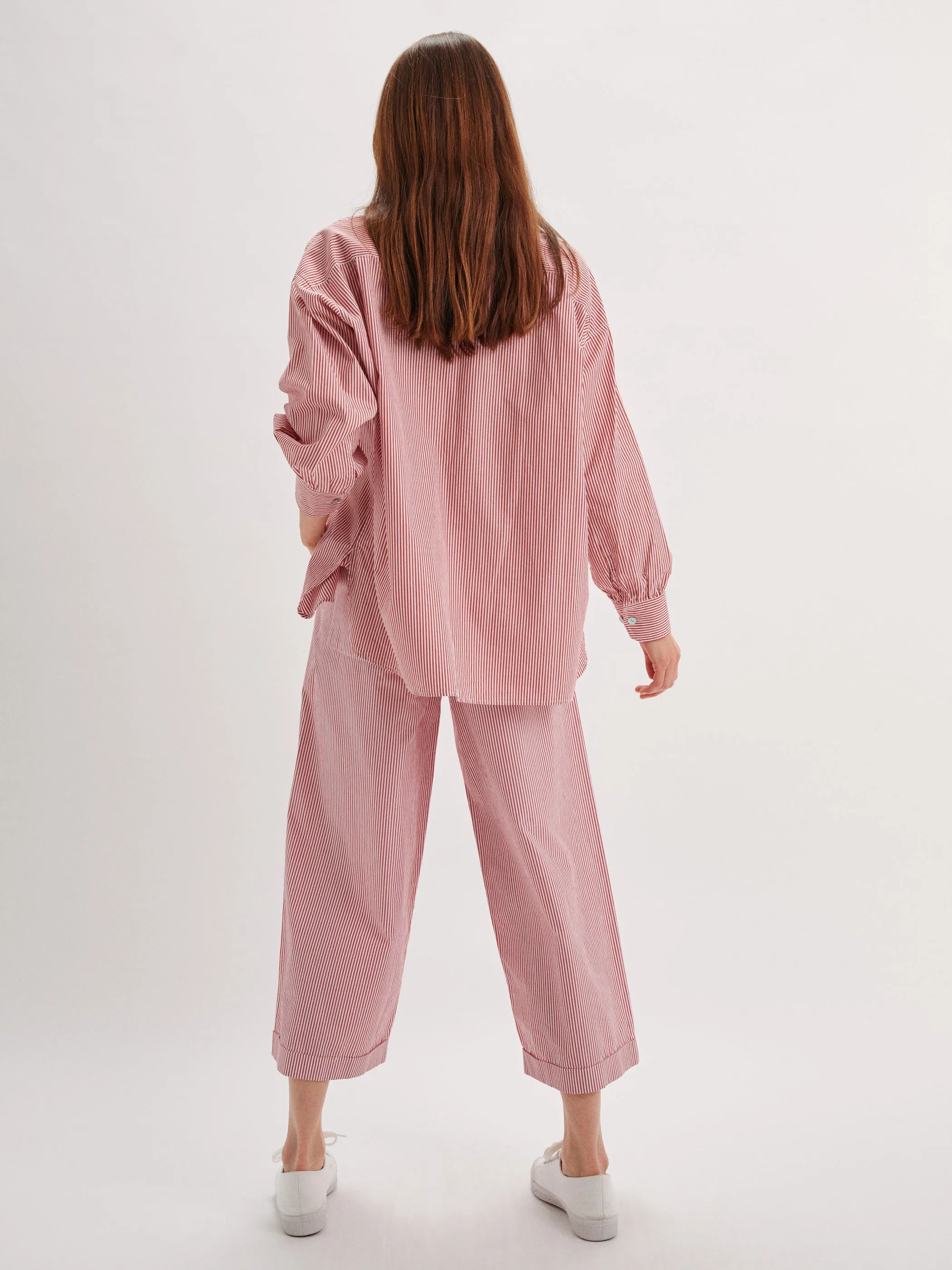 The Kappa Button-Up Shirt in Cotton Poplin