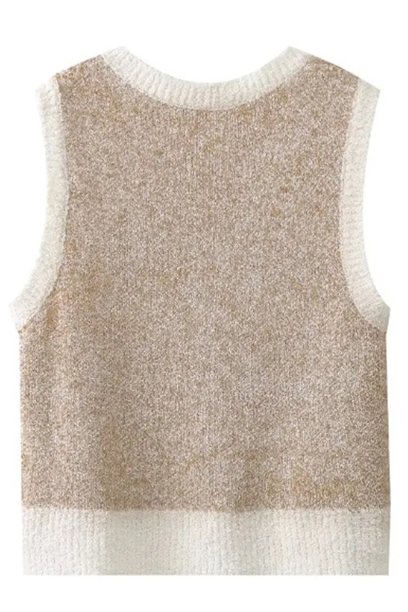 TK0648 Knitted Vest Top
