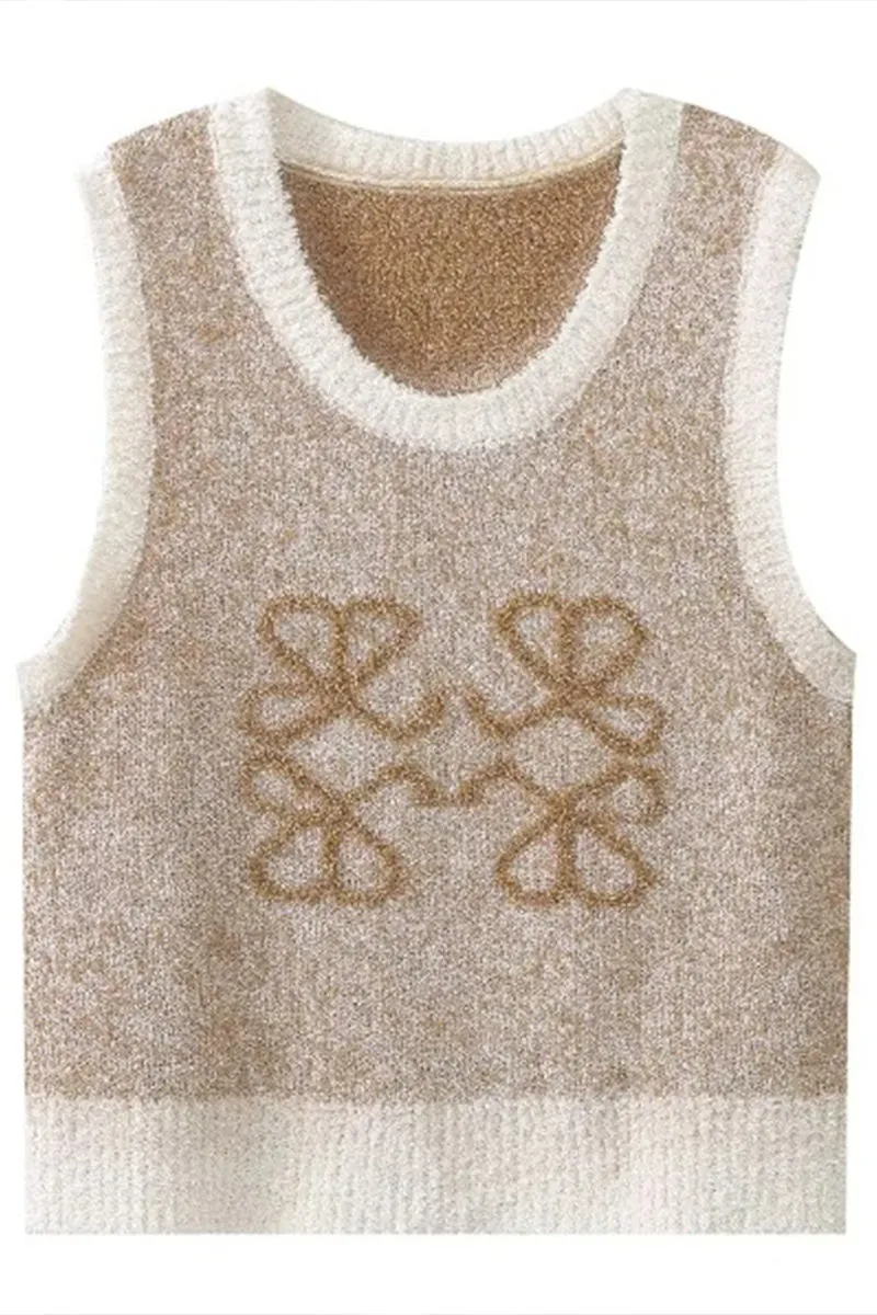 TK0648 Knitted Vest Top