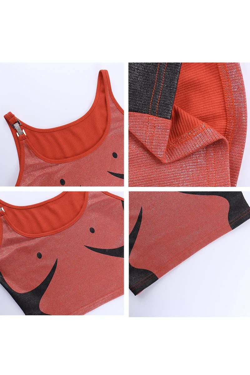 TK0721 Metallic Tank Top