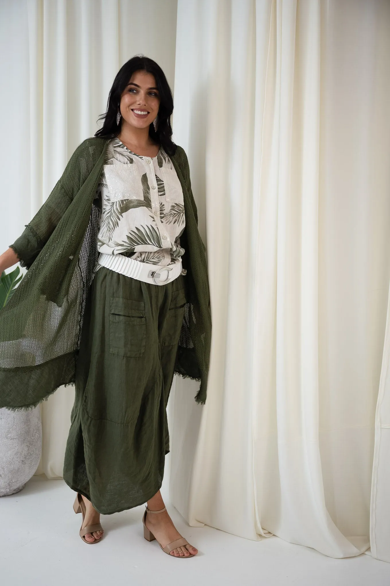 Turkish Skirt | Khaki