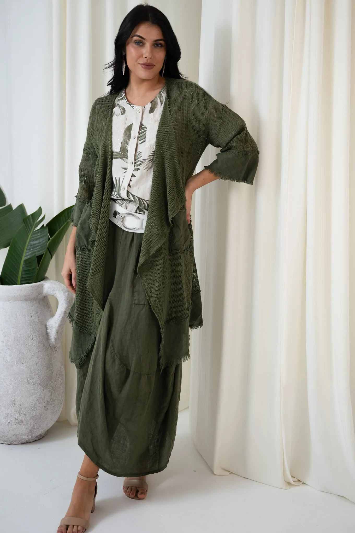 Turkish Skirt | Khaki