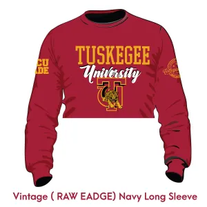 TUSKEGEE Chenille Crop SWEATSHIRT