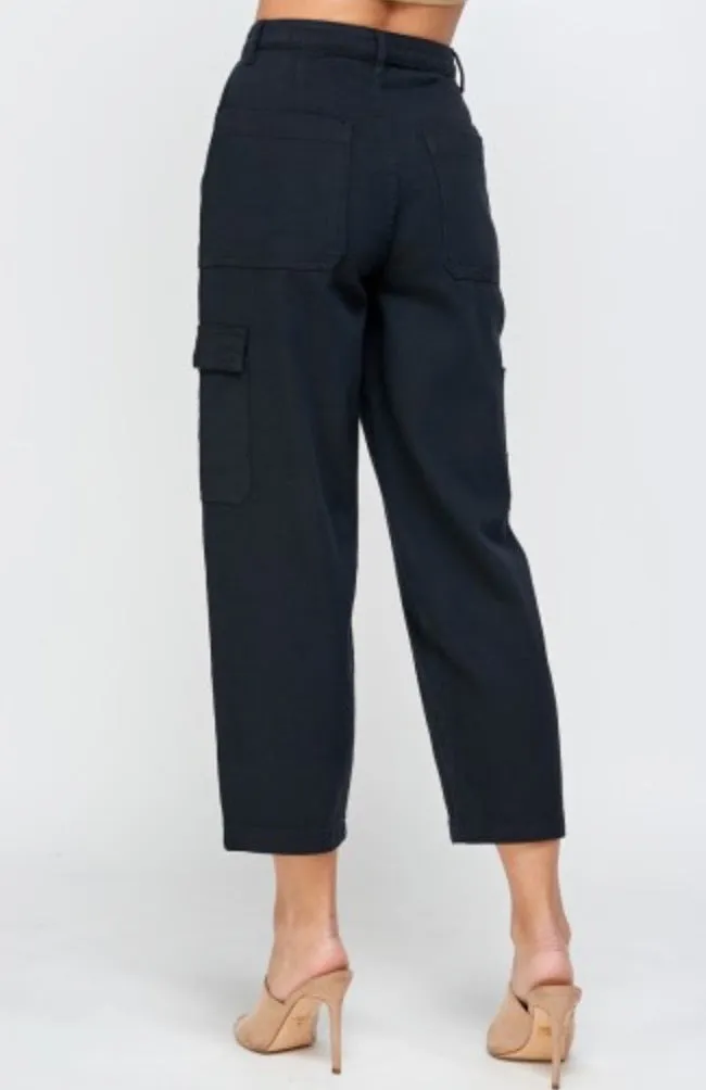 Twill Cargo Pants