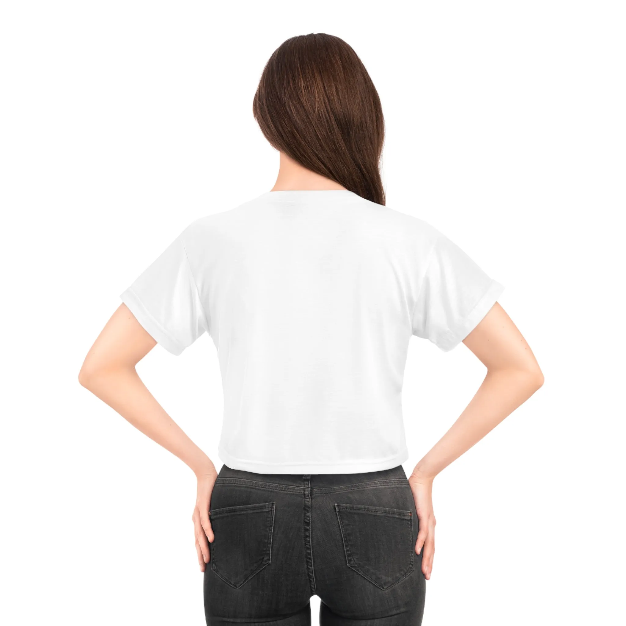 Unbothered Crop tee