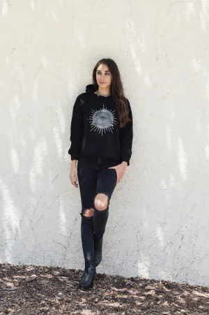 Veles Crop Hoodie Sweatshirt