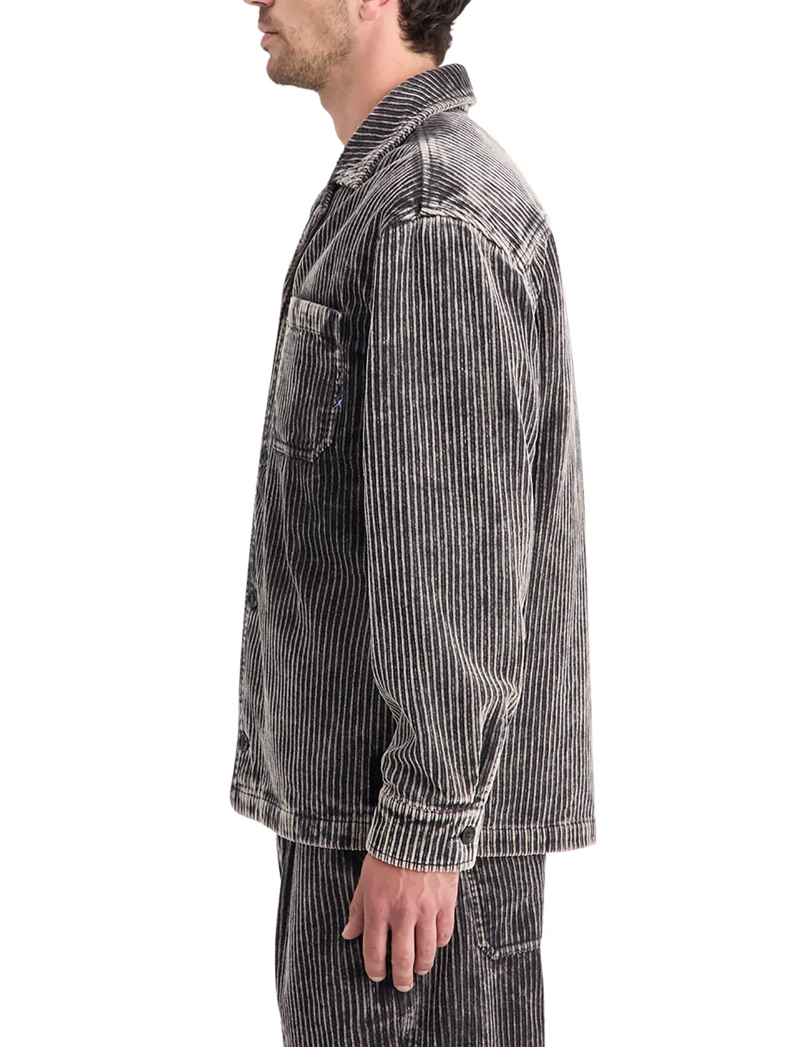 Washed Corduroy Jkt with Removable Inner Vest