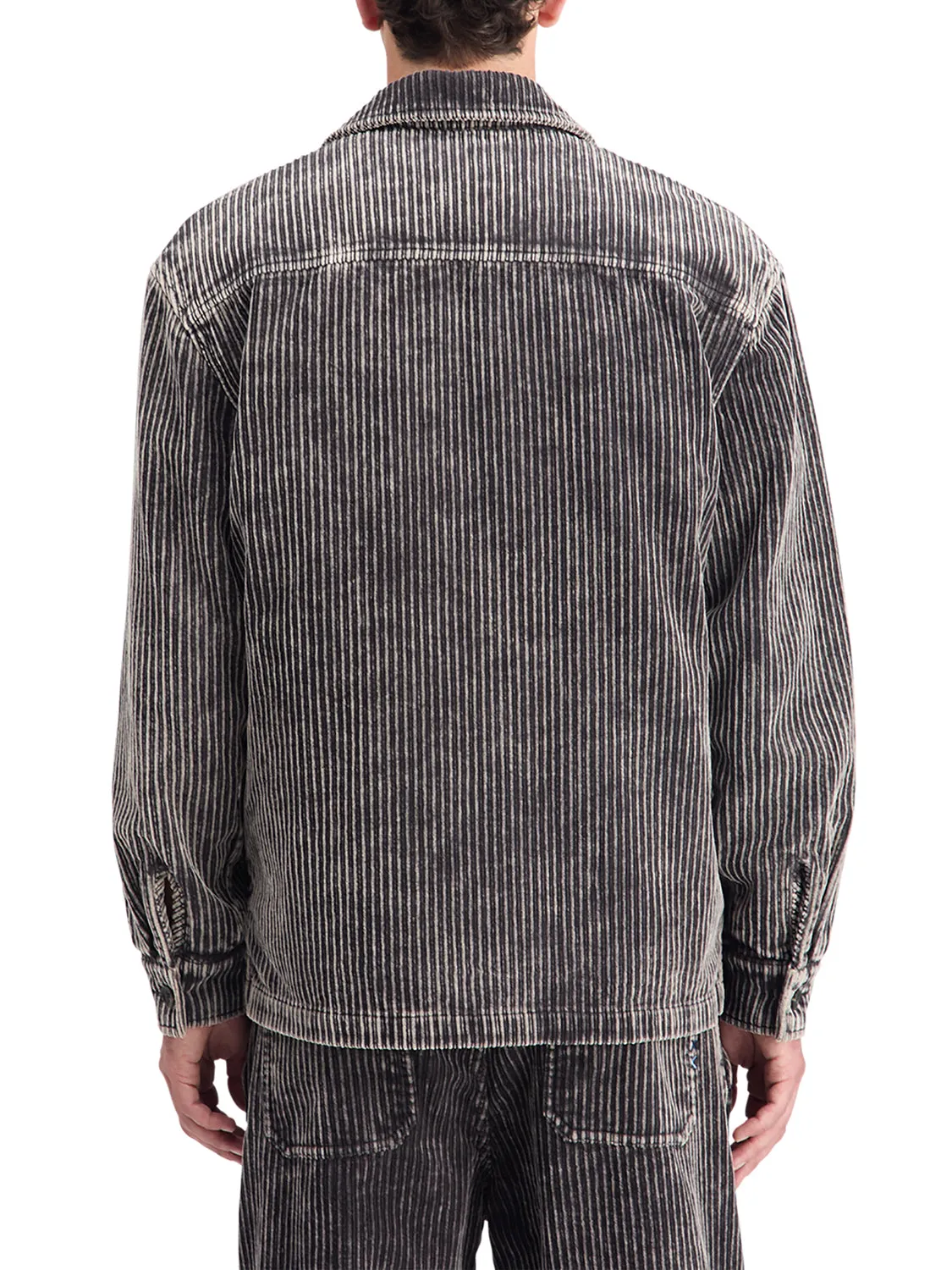Washed Corduroy Jkt with Removable Inner Vest