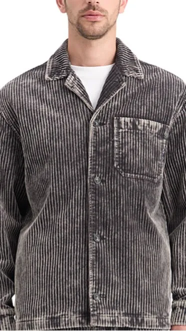 Washed Corduroy Jkt with Removable Inner Vest