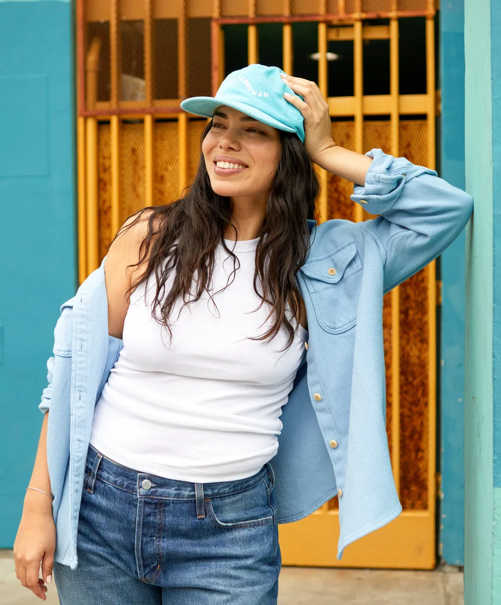 Waterwoman Cord 5-Panel Hat - FINAL SALE