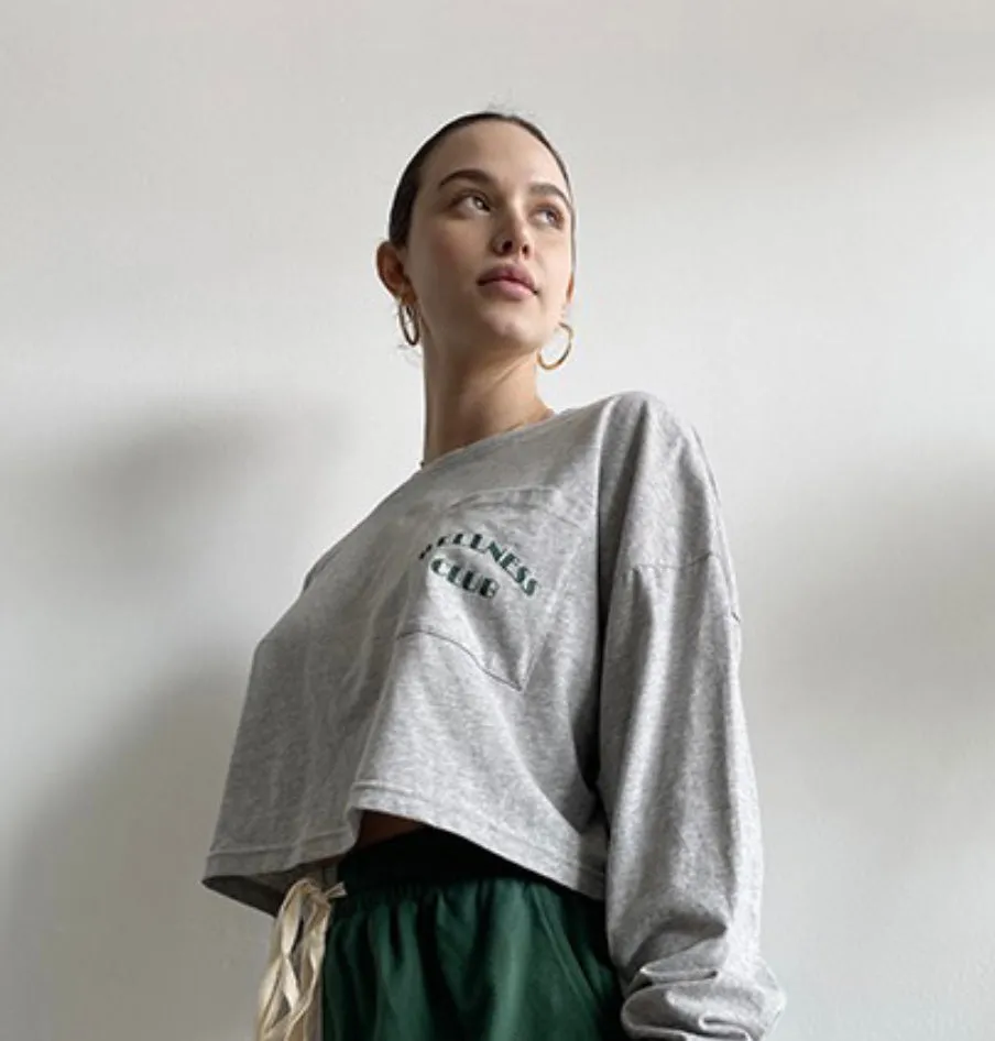 Wellness Club Crop T-Shirt