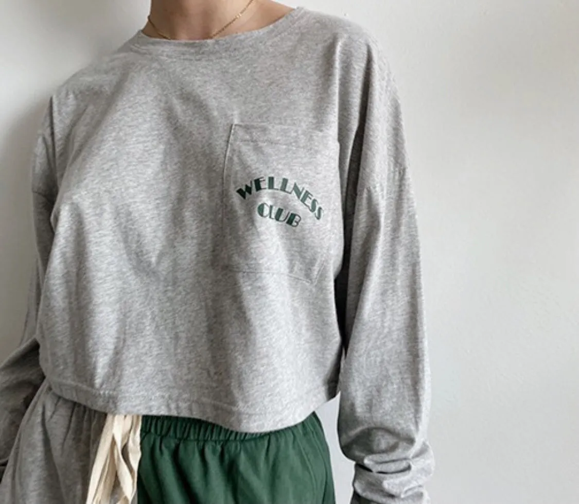 Wellness Club Crop T-Shirt