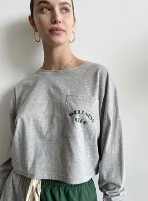 Wellness Club Crop T-Shirt