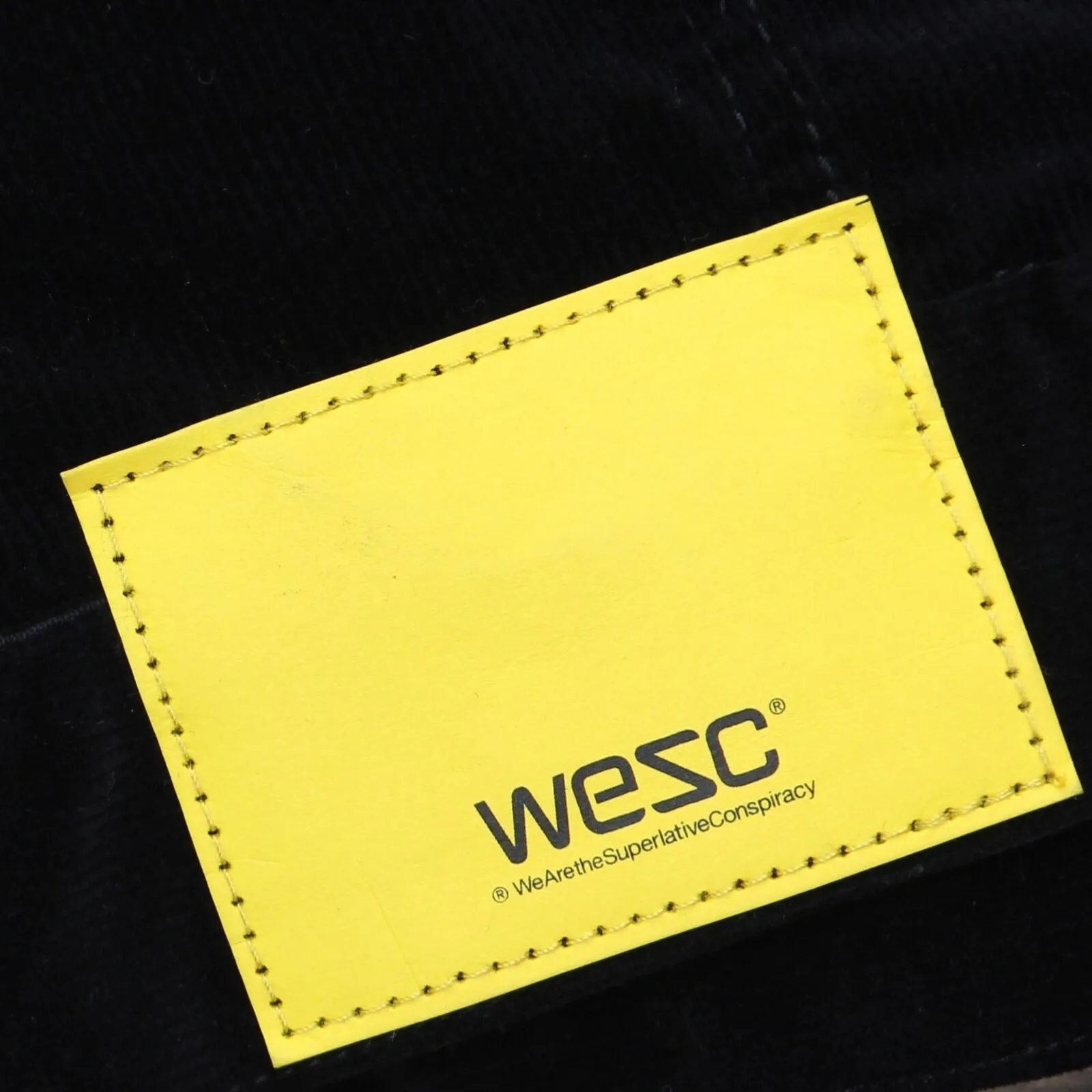 Wesc Men's Split Colorblocked Corduroy Trucker Jacket