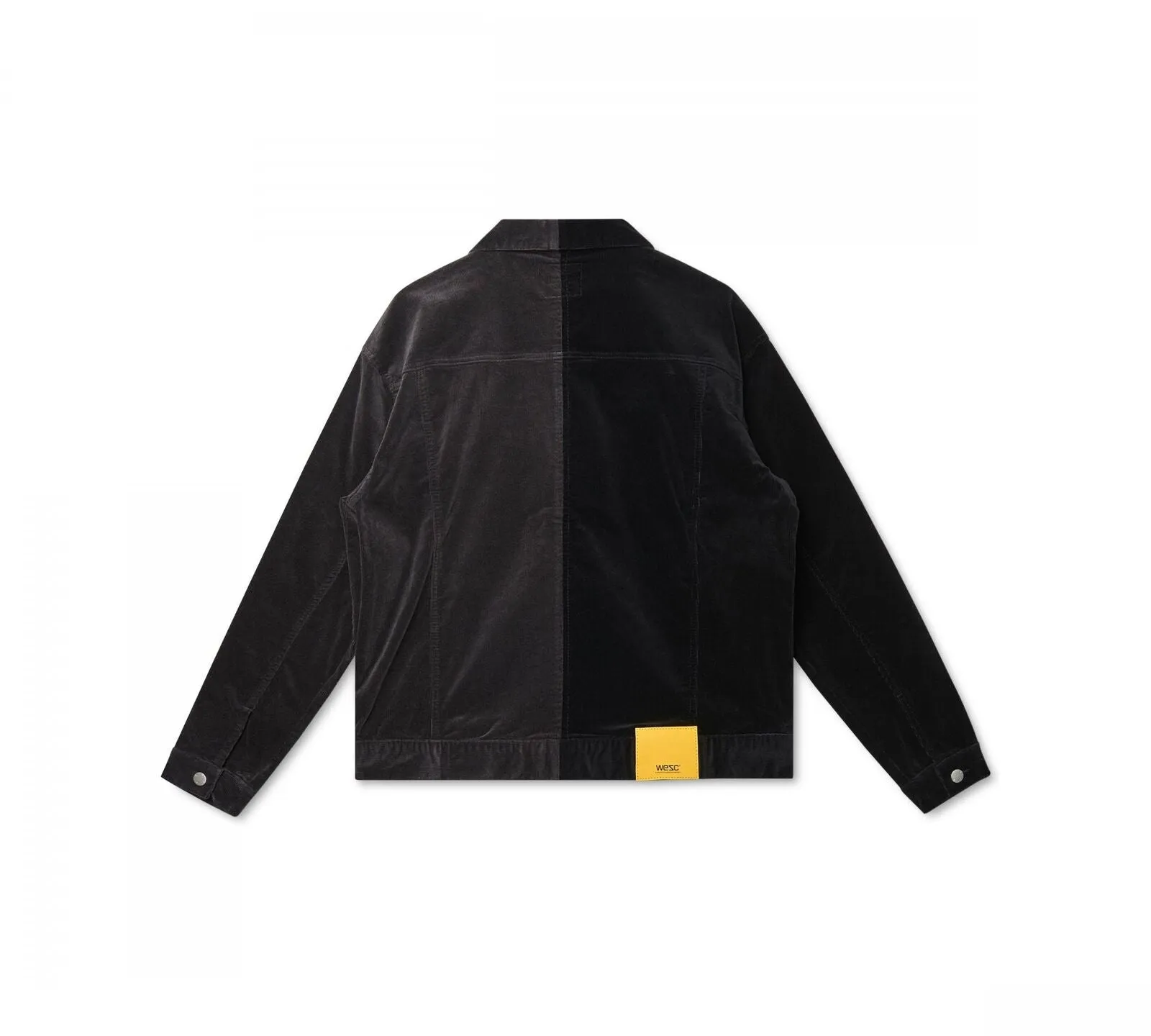 Wesc Men's Split Colorblocked Corduroy Trucker Jacket