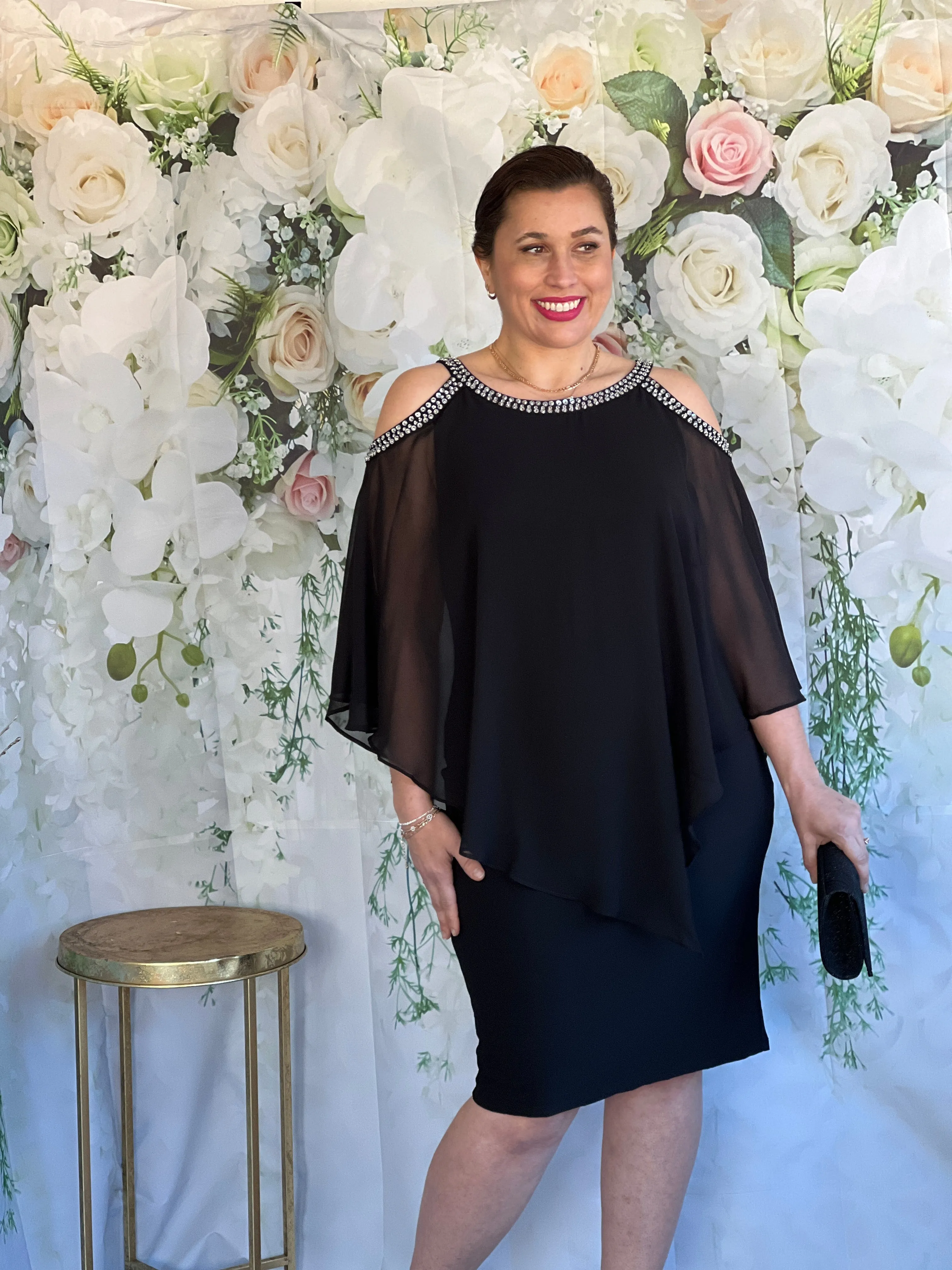 Yael Black Evening Dress