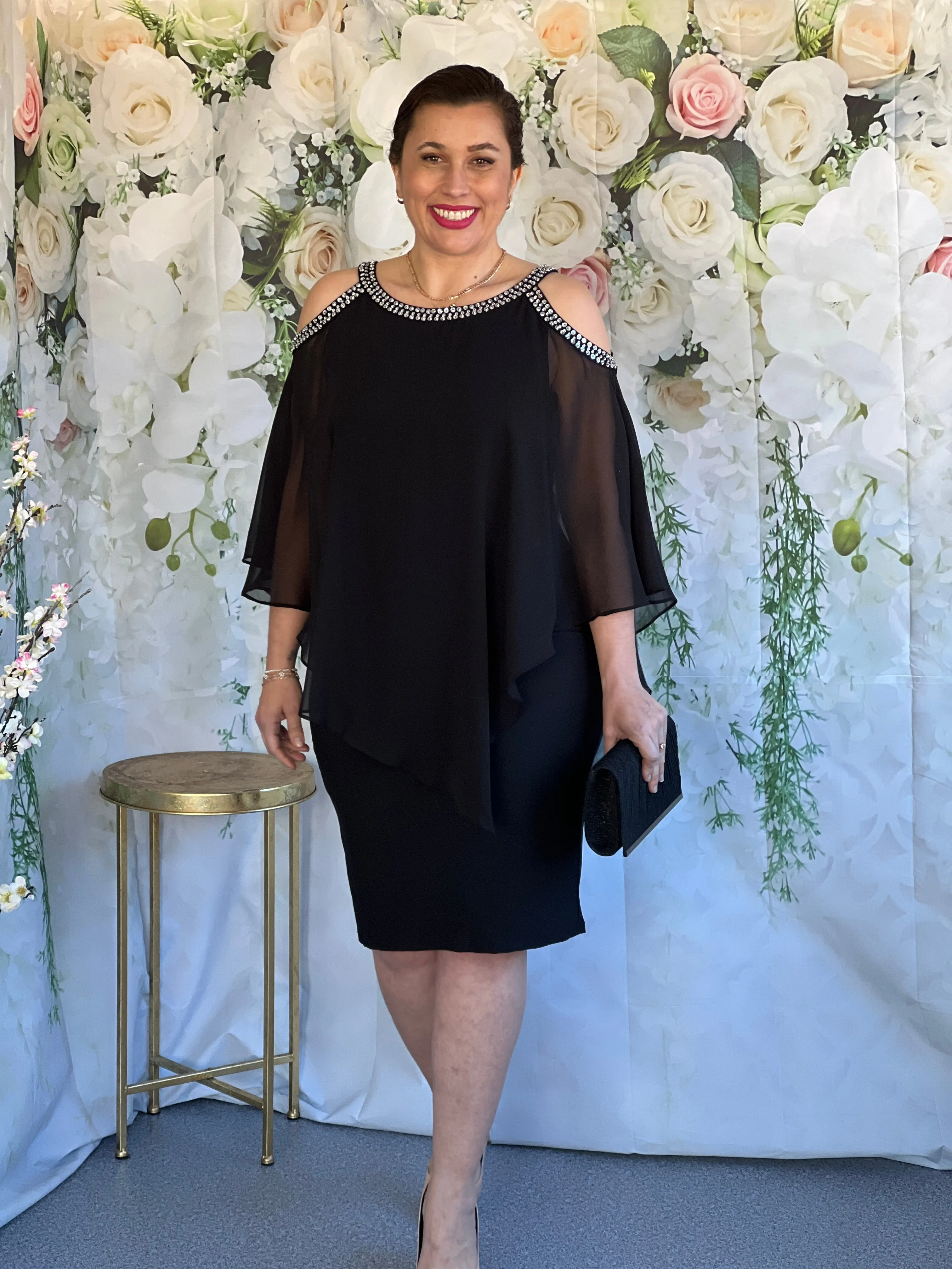 Yael Black Evening Dress