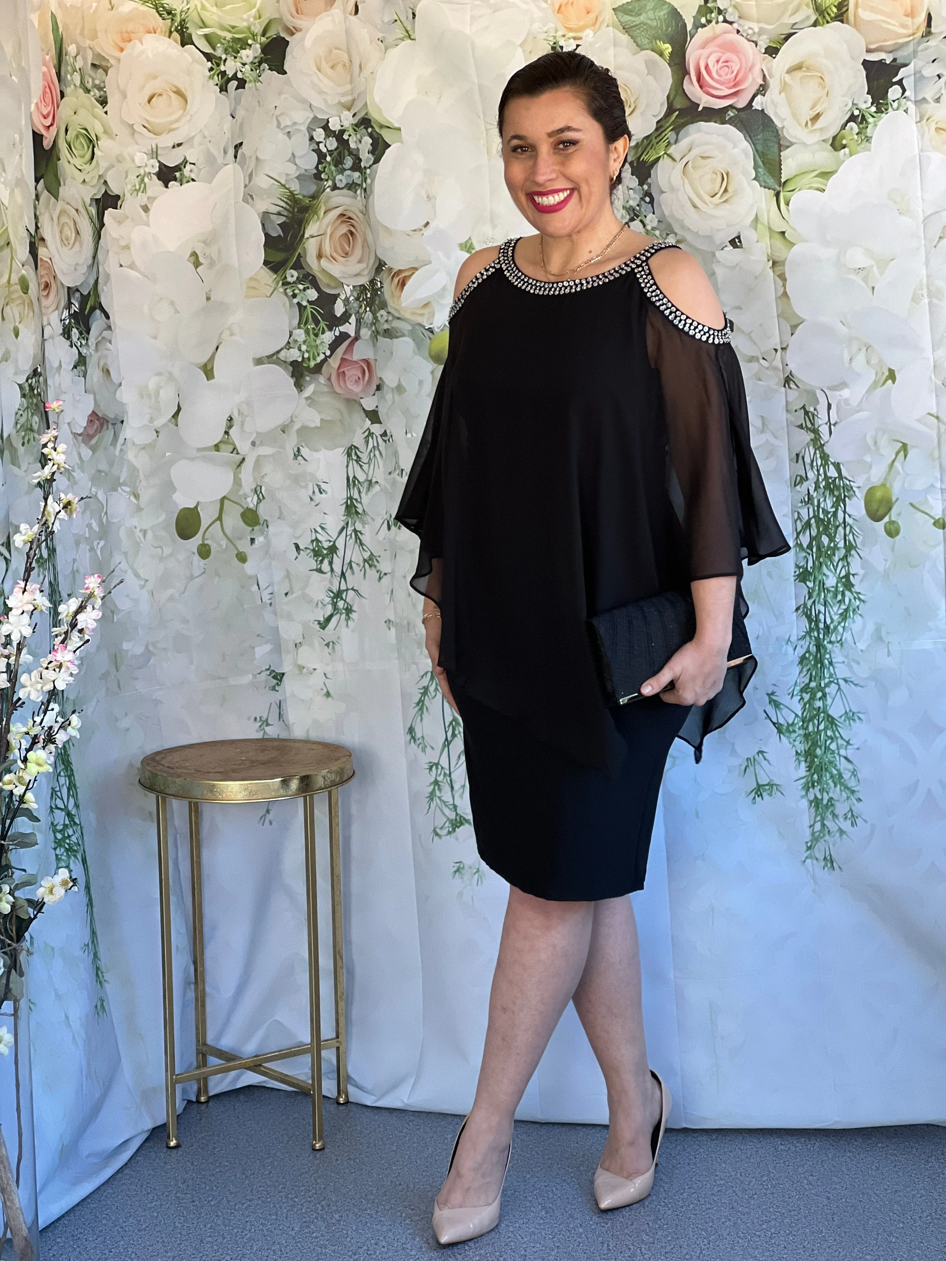 Yael Black Evening Dress