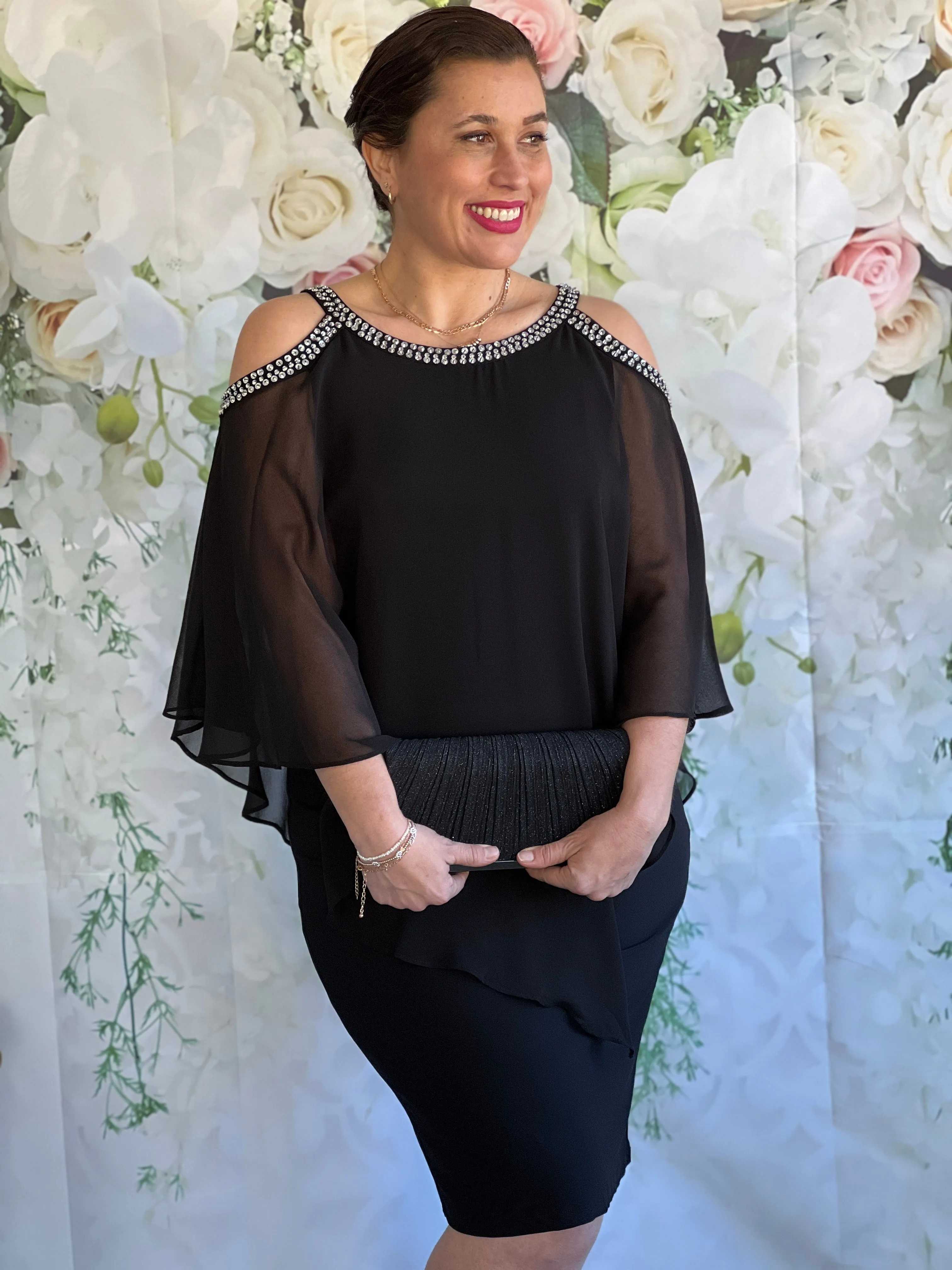 Yael Black Evening Dress