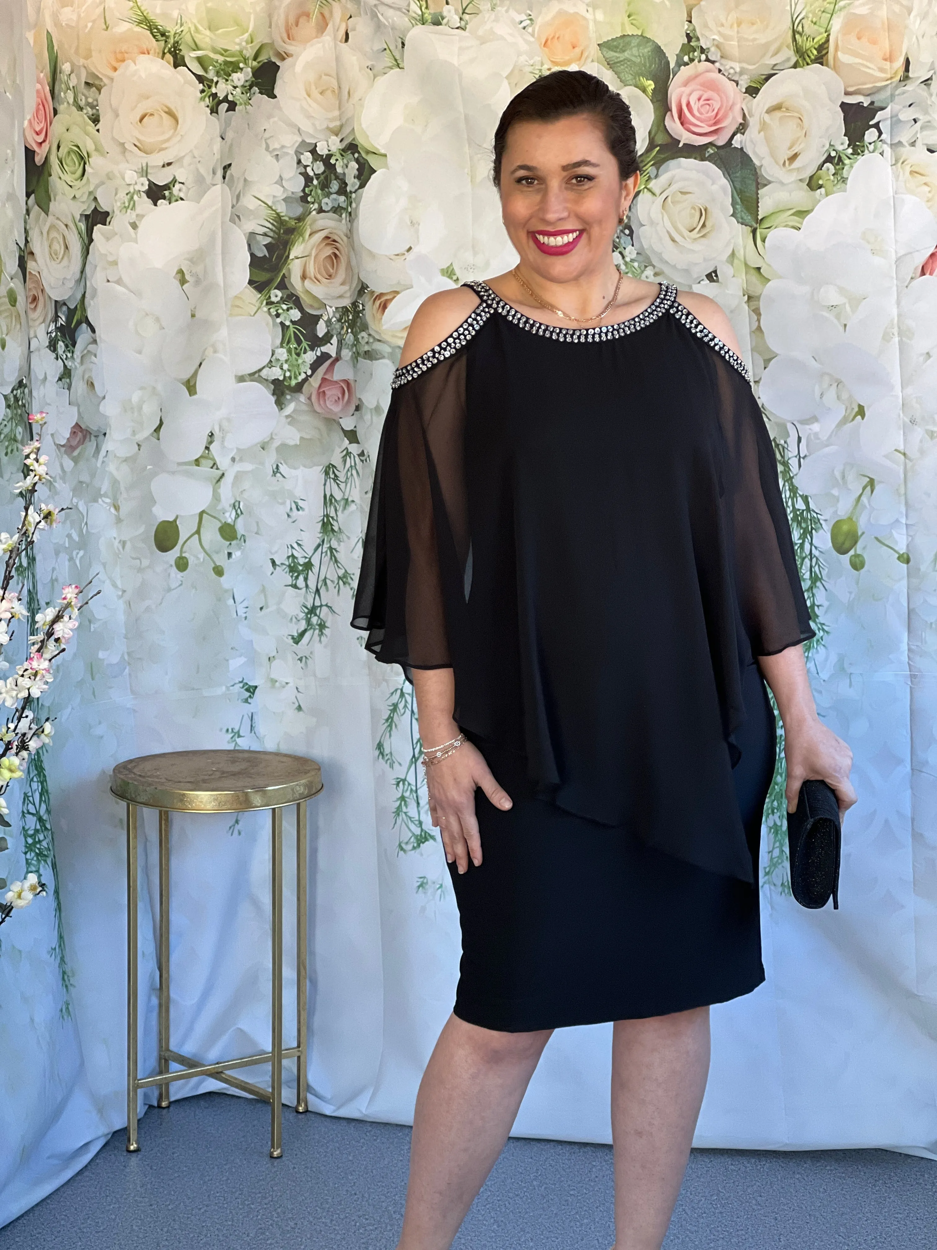 Yael Black Evening Dress